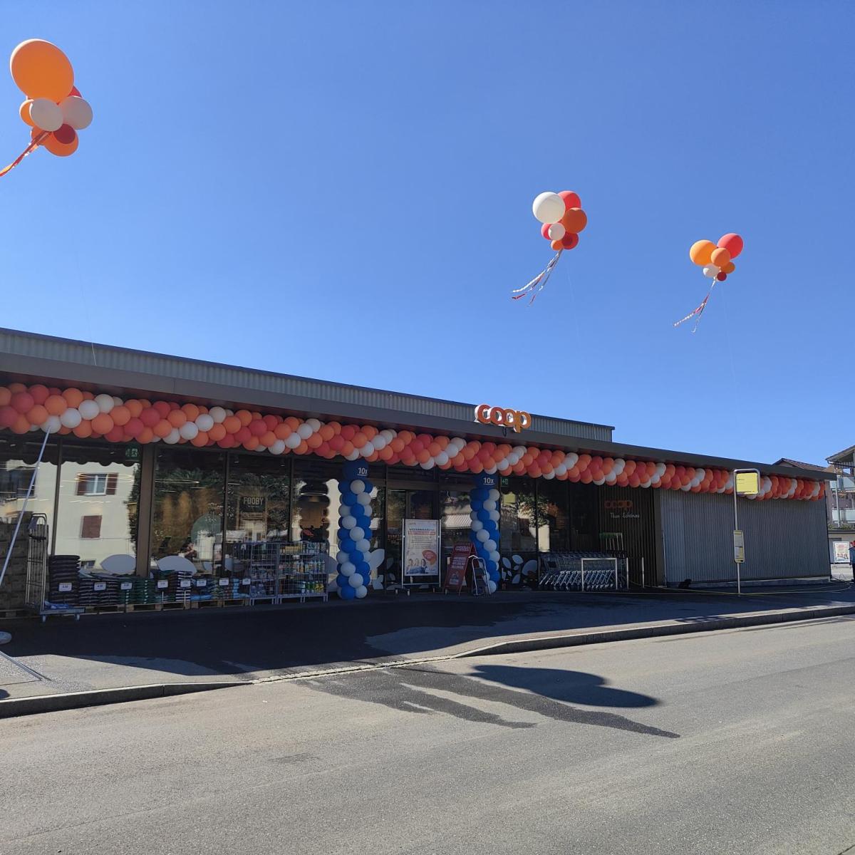 Ballondekoration Coop Schönau